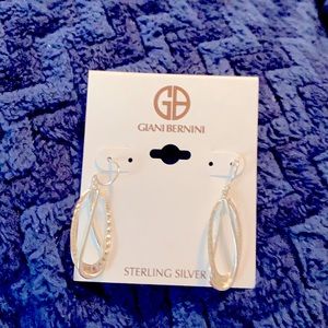 Unique Sterling silver drop earrings NWT